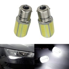 1156 BA15s P21W LED Reverse Daytime Runing Light DRL Bulbs For Audi A4 B6 B7 B8