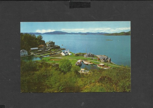 Vintage postcard crinan and - postcard,