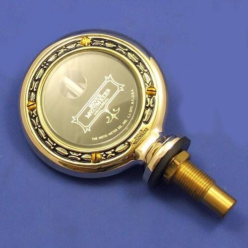 Large boyce moto meter - large, brass
