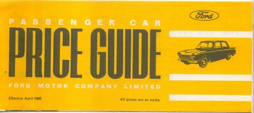 Ford price list - ford,