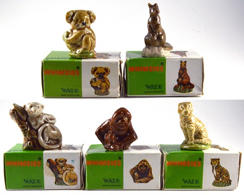 Wade whimsies set - whimsies, 1979