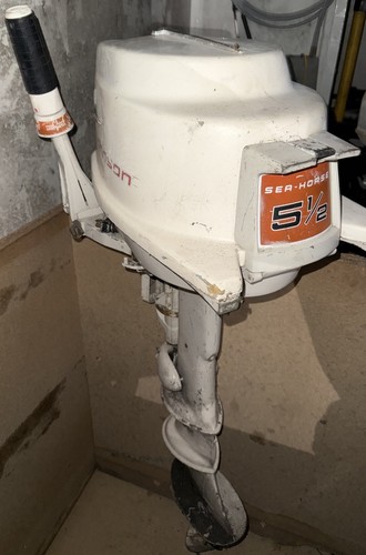 Vintage 5hp johnson sea - 5.5hp,