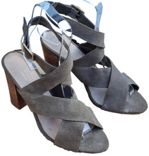 NEW LOOK MID BLOCK HEEL GREEN