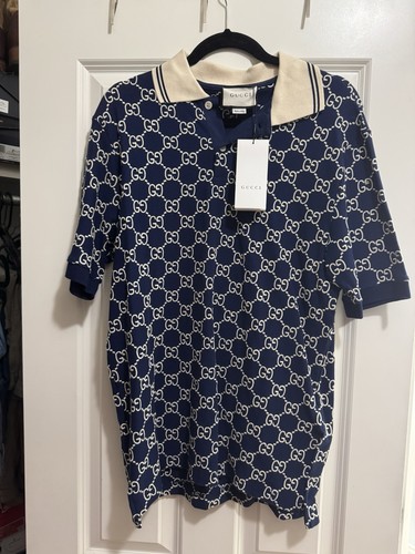 Gucci monogram polo - monogram, t-shirt