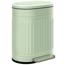 HOMCOM 20L Pedal Bin, Metal
