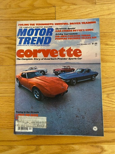 Motor trend magazine - magazine, 1975