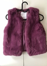 fluffy gilet for 8 years Old