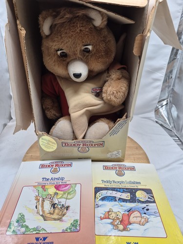 Teddy ruxpin box - teddy, ruxpin,