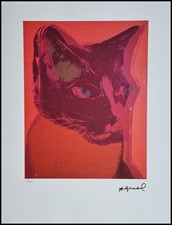 ANDY WARHOL * Cat * 70 x 50 cm