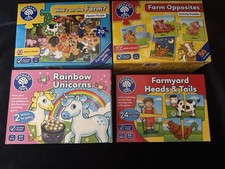 Orchard Games And Puzzles Bundle X 4
