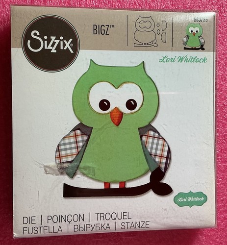Sizzix bigz die owl 5 - ‘owl, #5