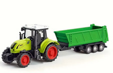 1 x Farm Tractor & Large Tipping Trailer, Farm Themed Set For Young Farmers, New