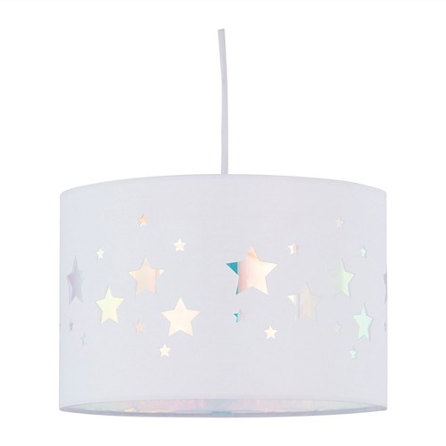Modern white stars - cut, out