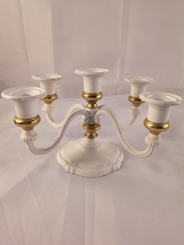 Candelabra white gold - white, &