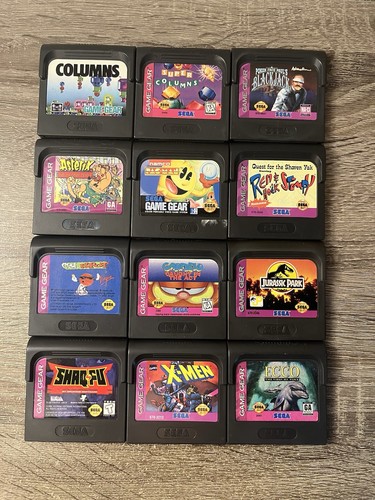 Lot sega game gear - 12,