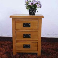 Oak Wood Bedside Table