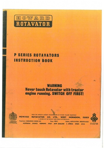Howard rotavator series - howard,