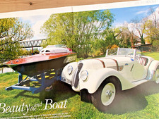 BMW 328 ROADSTER + BERLIN 3 BOAT  COLLECTIBLE ORIGINAL CLASSIC CAR & BOAT REVIEW