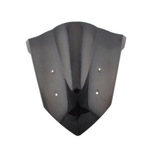 Black motorcycle windshield - black,