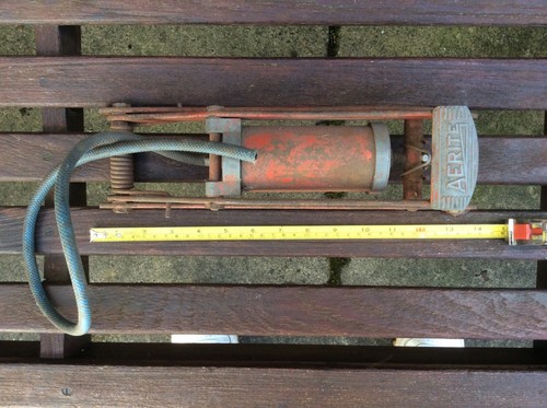 Aerite vintage foot pump - , for