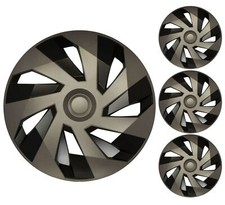 4 x Graphite Grey Wheel Trims