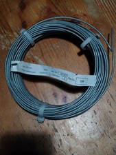 ? 26m GALVANISED STEEL WIRE ROPE SOLID METAL CABLE 3mm Fence Old Stock 