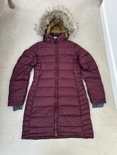 Ladies Rab Deep Cover Parka Jacket Size 10 Down Filled Coat RRP £250