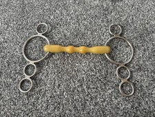 Happy Mouth Gag Bit 4 Ring Mullen Mouth 135mm