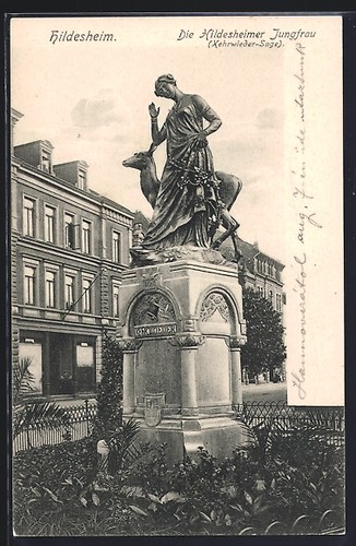 Postcard hildesheim - postcard,