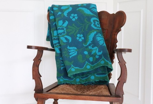 Welsh blanket rug - blanket,