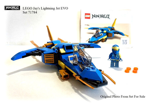 Lego jay lightning - lightning, jet