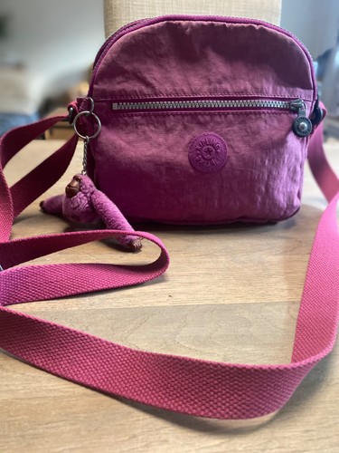 Cerise pink kipling bag - bag, with