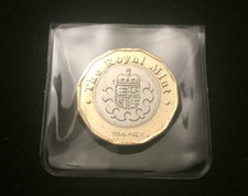 2015 Royal Mint Trial Piece £1 Pound Coin Rare Uncirculated NOT a COPY or FILLER