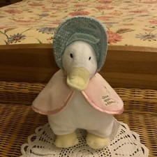 Jemima Puddleduck Once Upon a Time 8" Rainbow Designs Soft Toy Plush Comforter