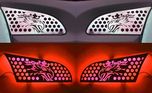 Red 24v led stainless - red,