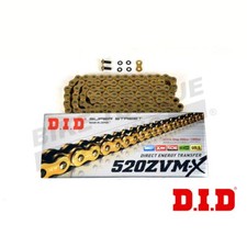 DID 520 Pitch ZVMX Gold Chain