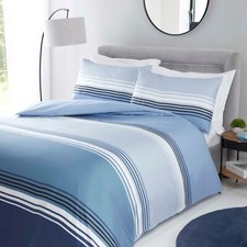 Striped Duvet Cover Set Easy