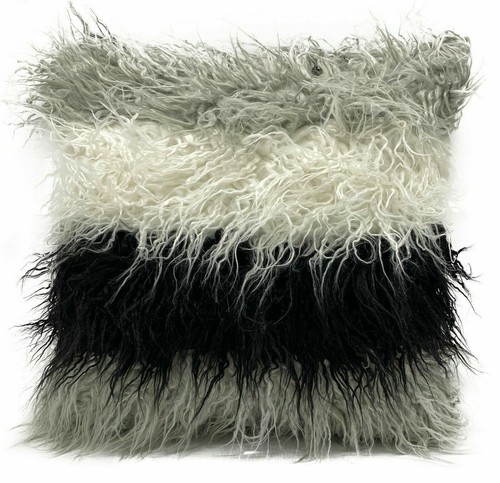 Faux fur cushion - fur, cover