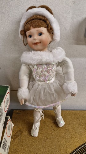 White snow ballerina - ballerina, doll