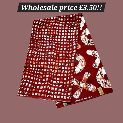 For 6yards african - £6.50,