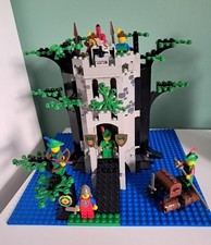 Lego Vintage Castle - Forestmen's River Fortress (6077) Complete With Manual