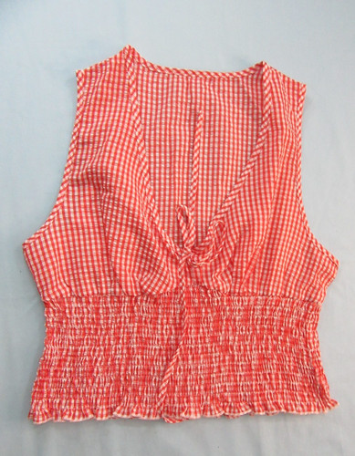Size red white gingham - m, &