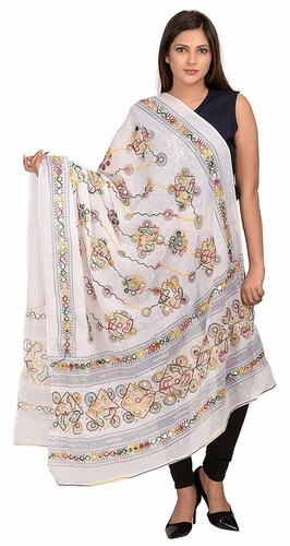 Women cotton dupatta - women,