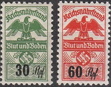 Stamp germany revenue wwii - stamp,