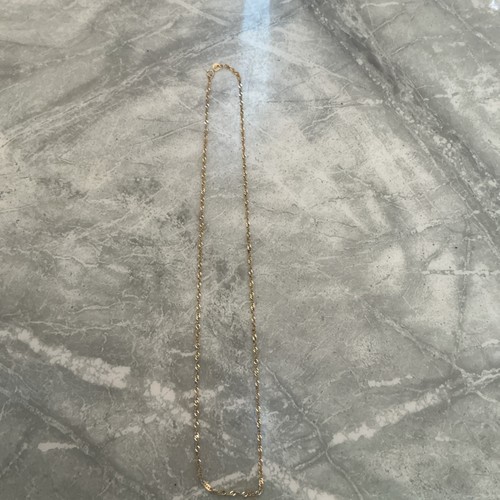 9ct gold chain - 9ct, 375