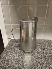 Swedish Hallins stainless steel steel 2-litre coffee pot, Vintage 1960s