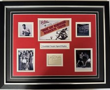Boxing Randolph Turpin Signed