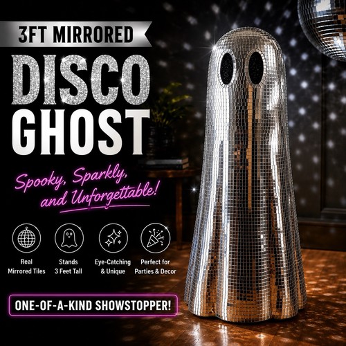 Nwt 36 disco mirror - disco,