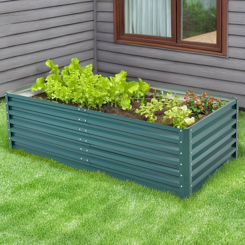 6ft garden metal raised bed - garden,