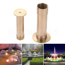 Mushroom Brass Fountain Nozzle